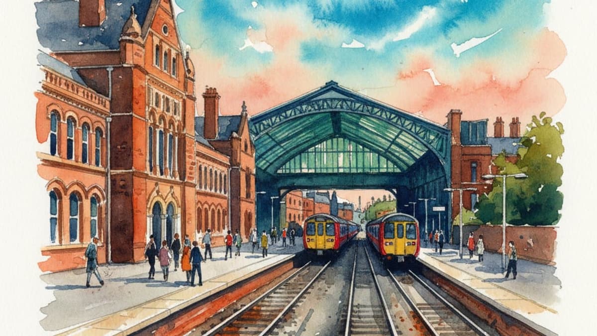 London King's Cross railway station in London