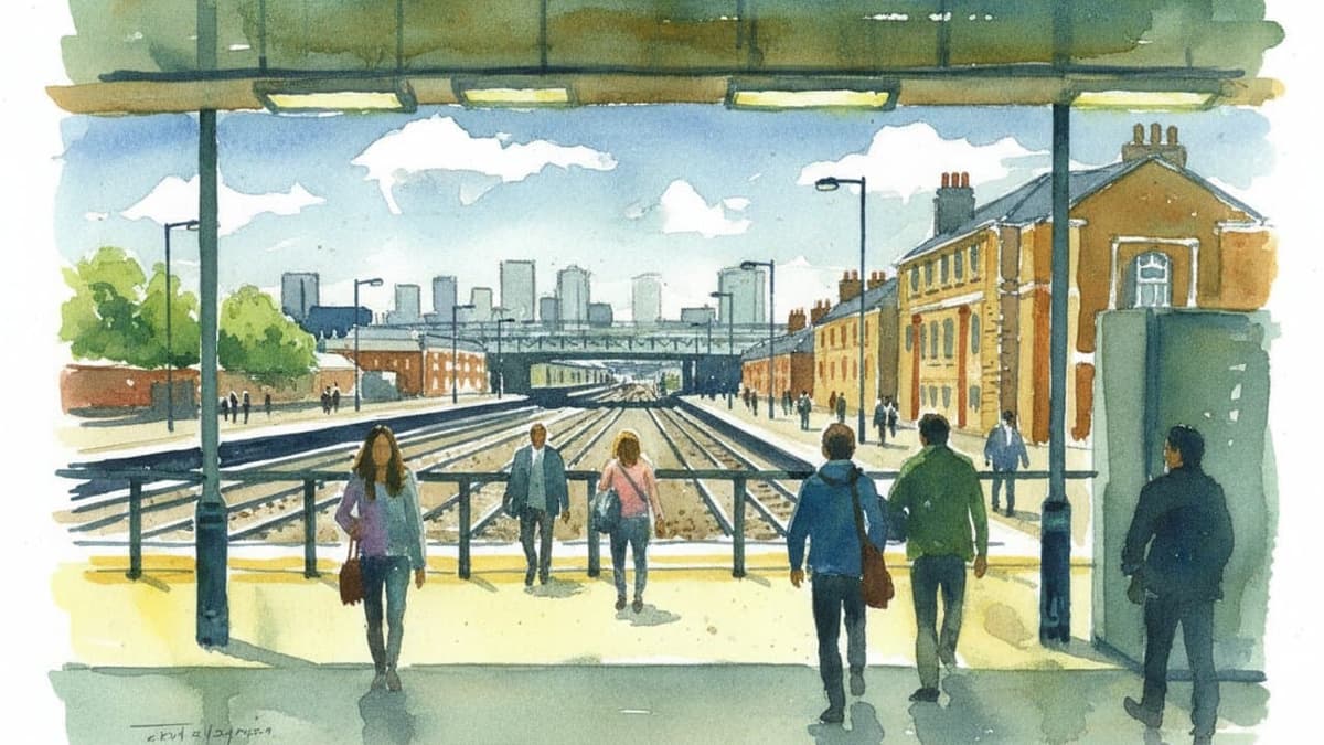 London Bridge railway station in London