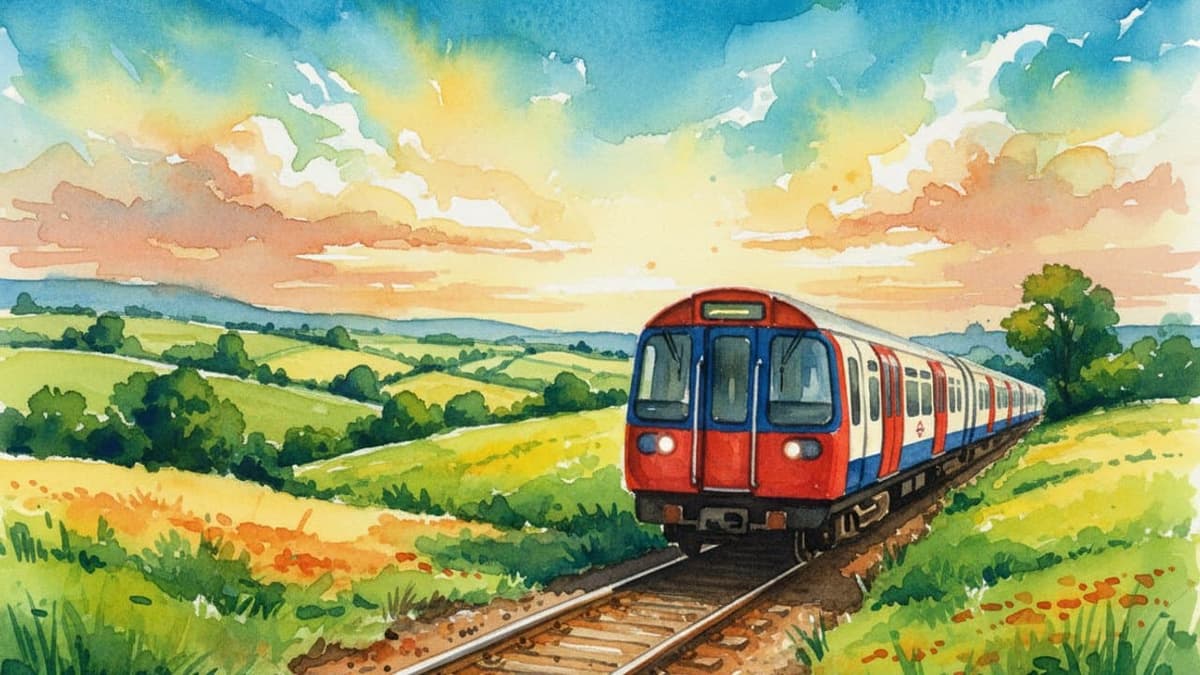 1973 Stock (Piccadilly) — Underground train operated by TfL / London Underground