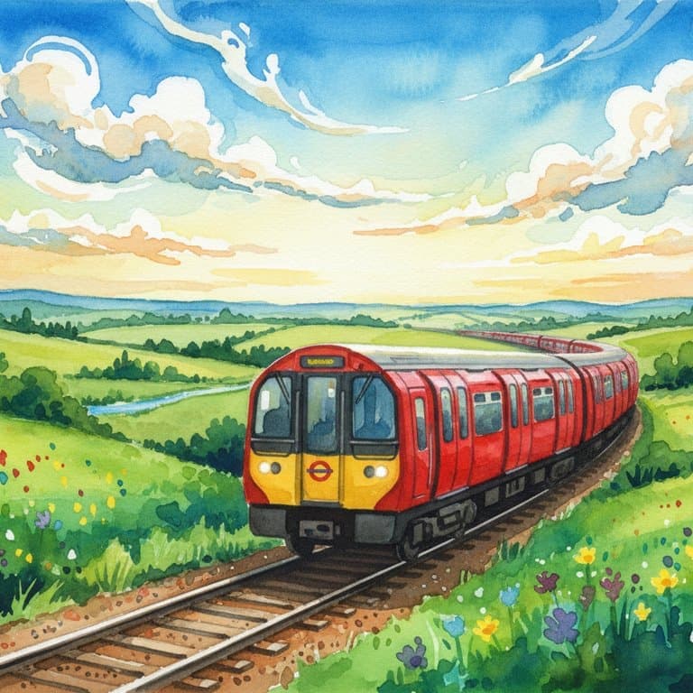 1992 Stock (Waterloo & City) — Underground train operated by TfL / London Underground