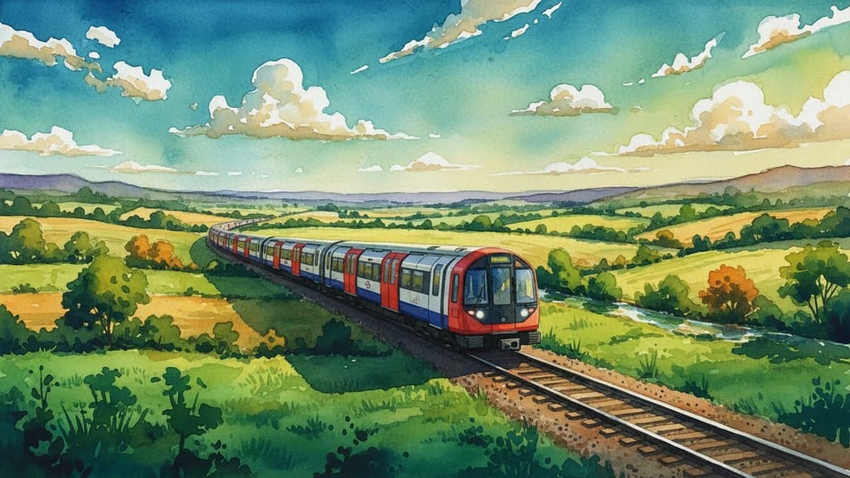 2024 Stock (Piccadilly) — Underground train operated by TfL / London Underground