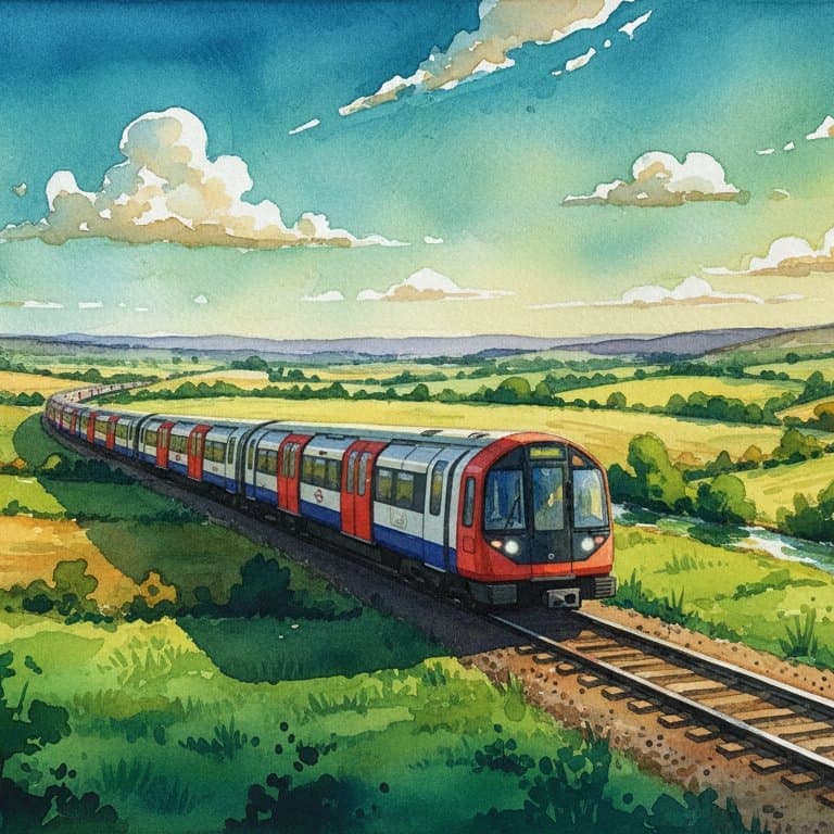 2024 Stock (Piccadilly) — Underground train operated by TfL / London Underground
