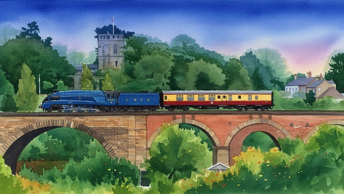 Bittern (A4 Class) — Steam train operated by Heritage Railways