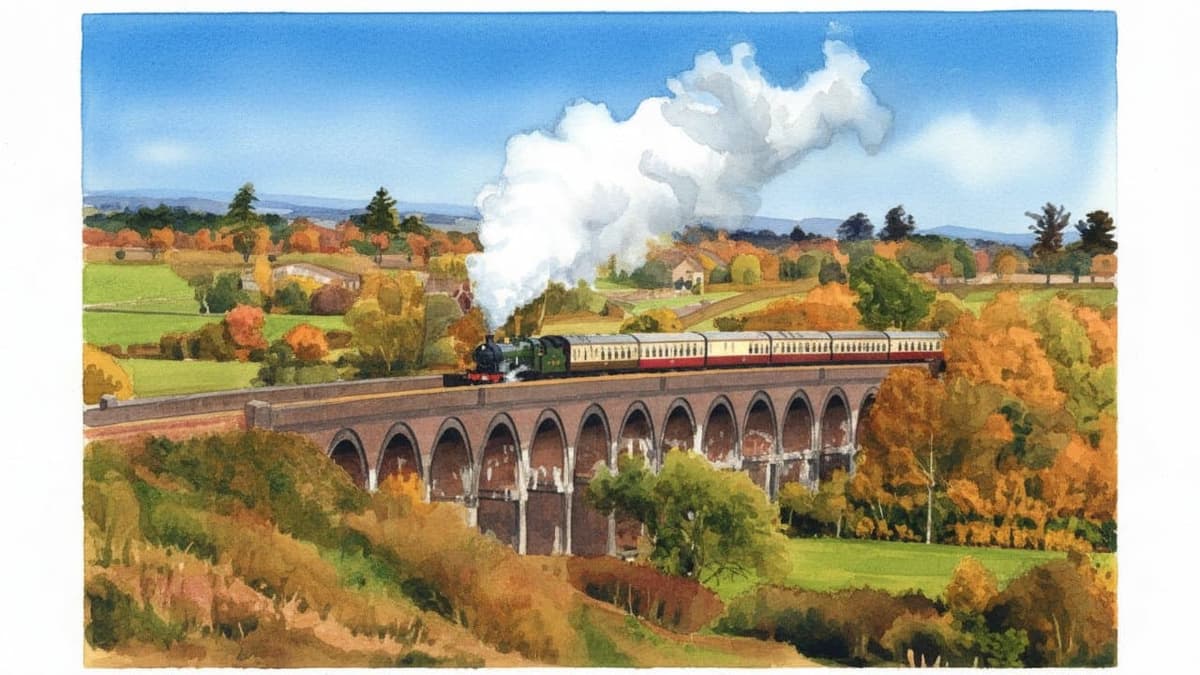 Cheltenham (GWR 14XX) — Steam train operated by Heritage Railways