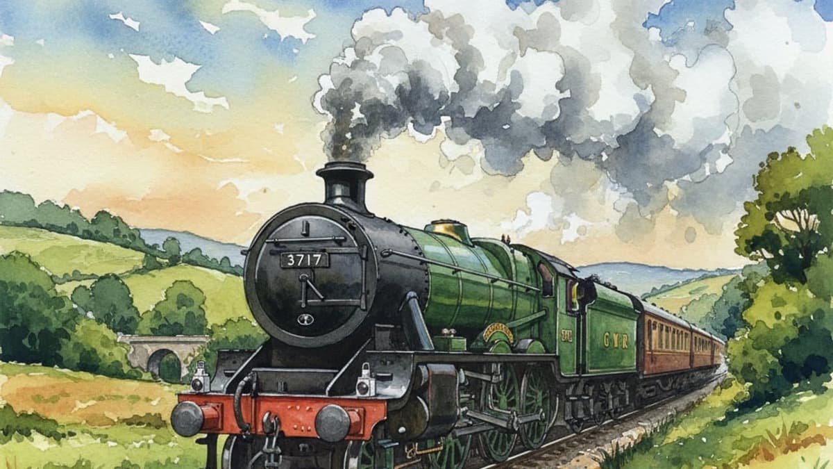 City of Truro (Record Breaker) — Steam train operated by Heritage Railways