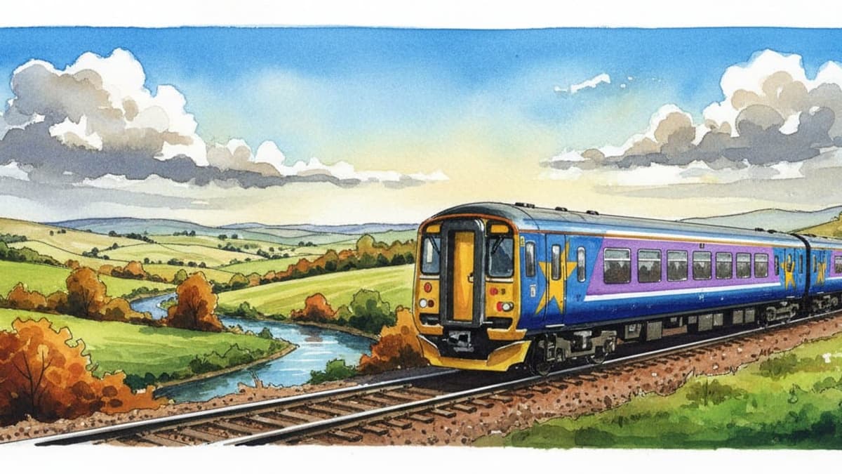 Class 153 Single Car — Diesel train operated by Northern Trains