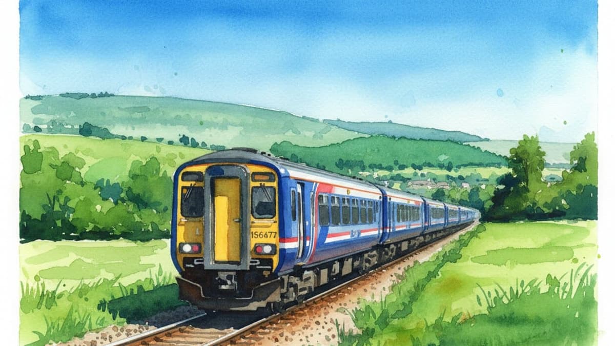 Class 156 (Abellio ScotRail) — Diesel train operated by ScotRail