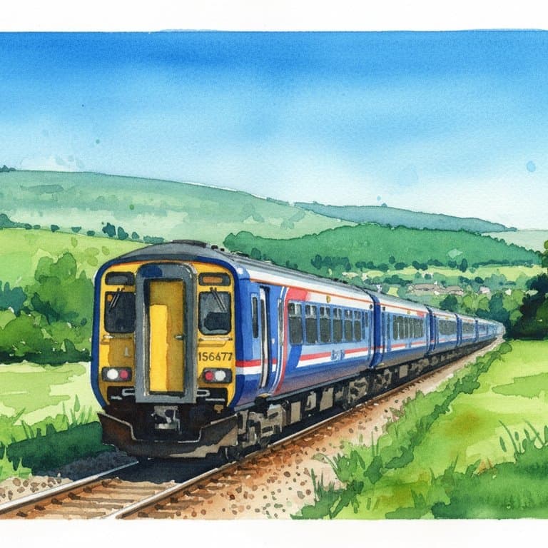 Class 156 (Abellio ScotRail) — Diesel train operated by ScotRail