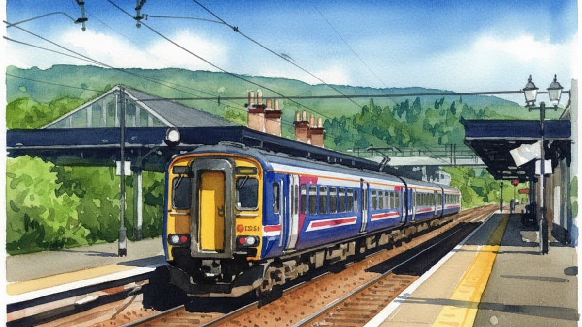 Class 156 Super Sprinter — Diesel train operated by ScotRail