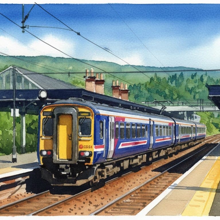 Class 156 Super Sprinter — Diesel train operated by ScotRail