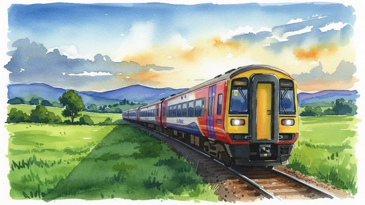 Class 158 Express Sprinter — Diesel train operated by Northern Trains