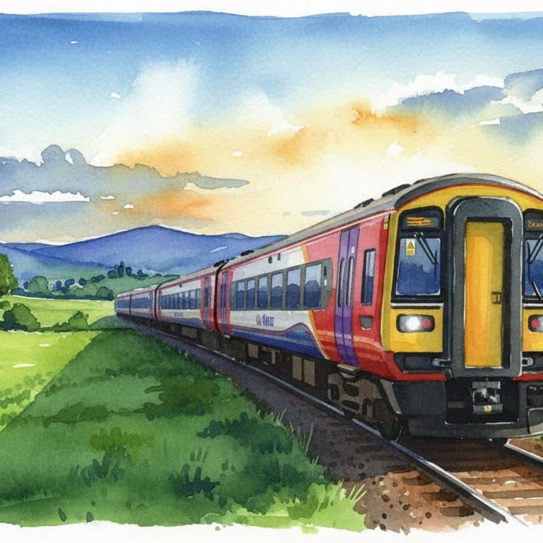Class 158 Express Sprinter — Diesel train operated by Northern Trains