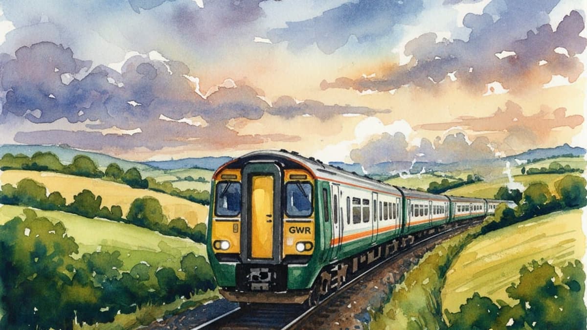 Class 166 Networker Turbo Express — Diesel train operated by Great Western Railway