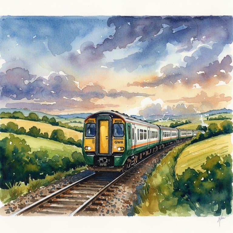 Class 166 Networker Turbo Express — Diesel train operated by Great Western Railway