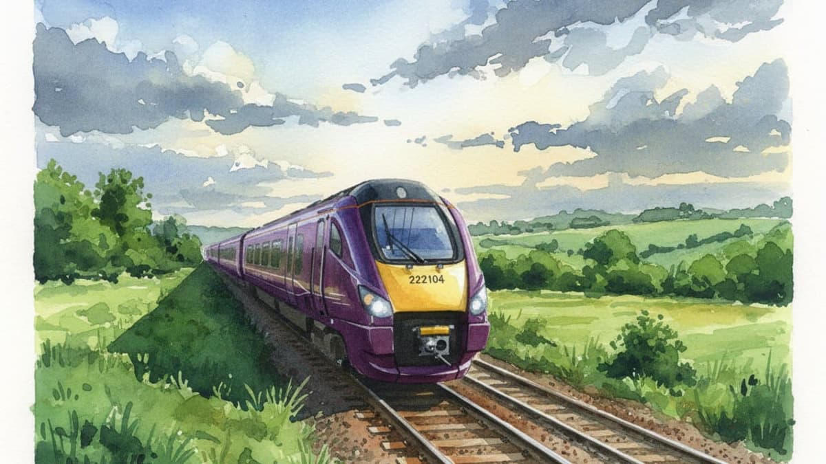 Class 222 Meridian — Diesel train operated by East Midlands Railway