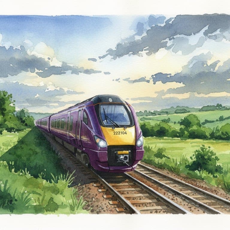 Class 222 Meridian — Diesel train operated by East Midlands Railway