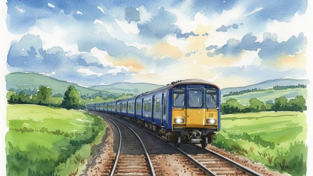 Class 318 EMU — Electric train operated by ScotRail