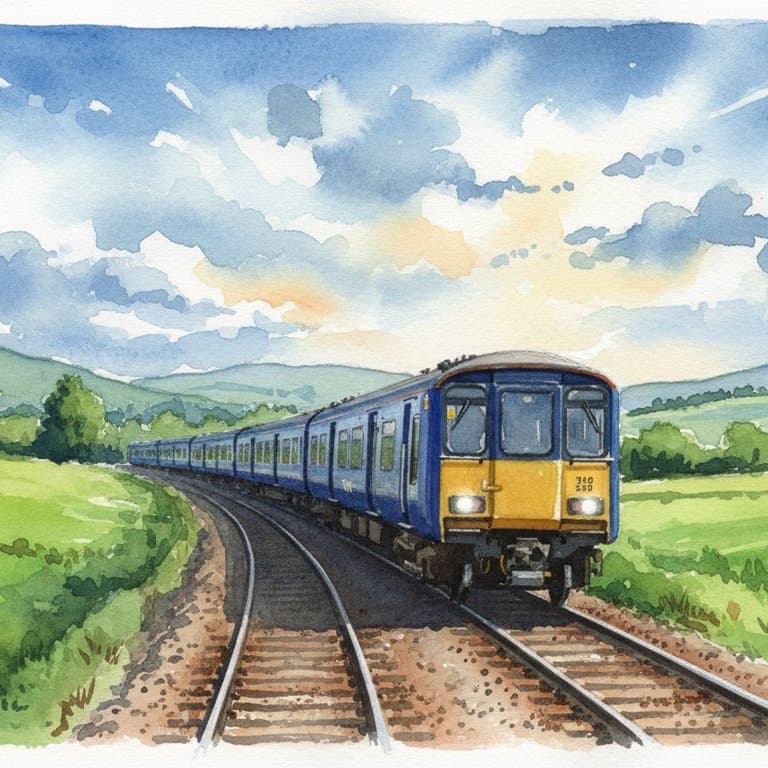 Class 318 EMU — Electric train operated by ScotRail