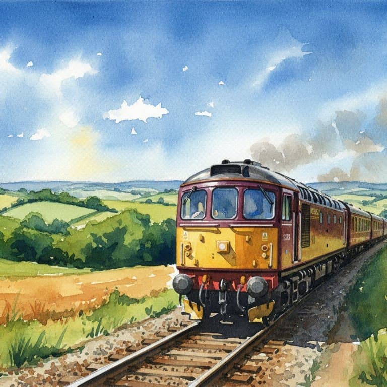 Class 33 Crompton — Heritage train operated by Heritage Railways