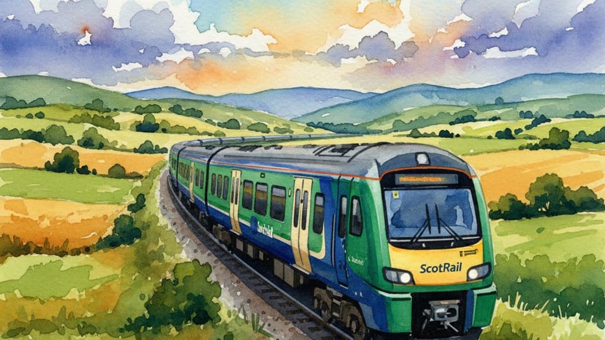 Class 334 Juniper — Electric train operated by ScotRail