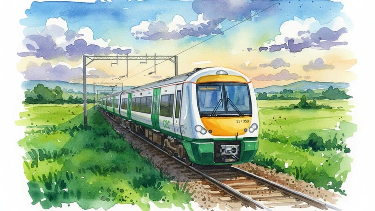 Class 357 Electrostar — Electric train operated by c2c