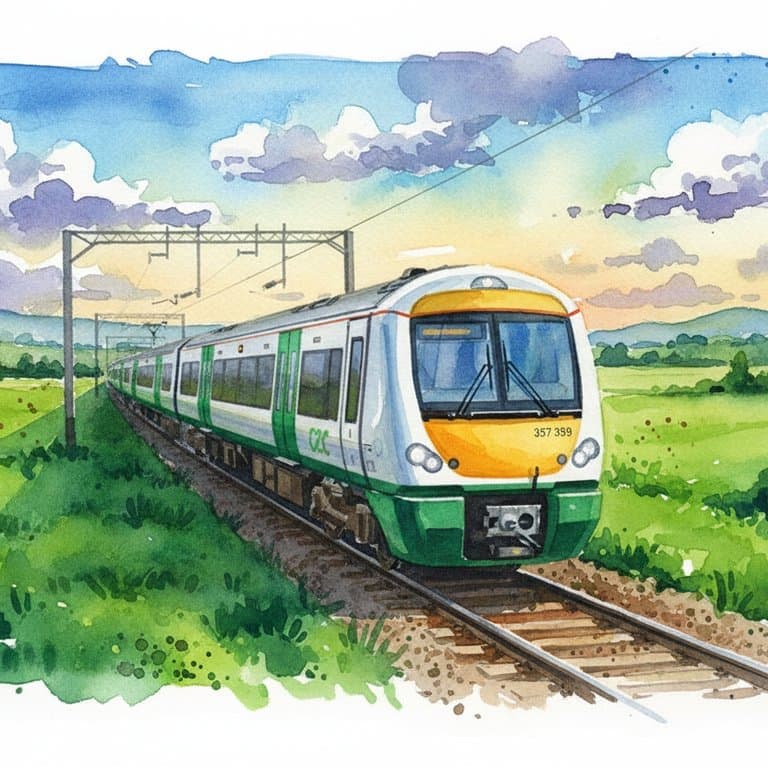 Class 357 Electrostar — Electric train operated by c2c