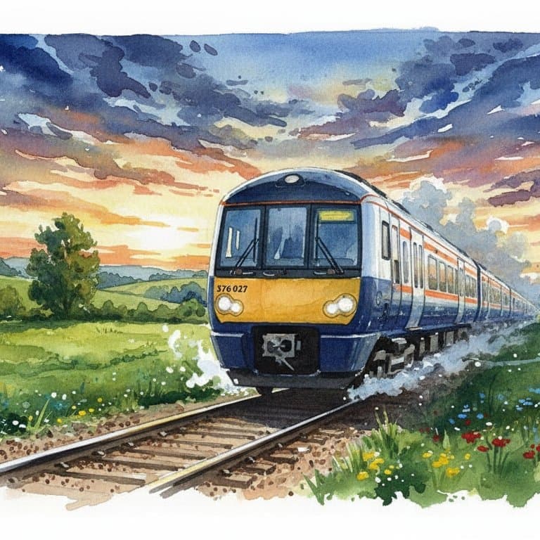 Class 376 Electrostar — Electric train operated by Southeastern