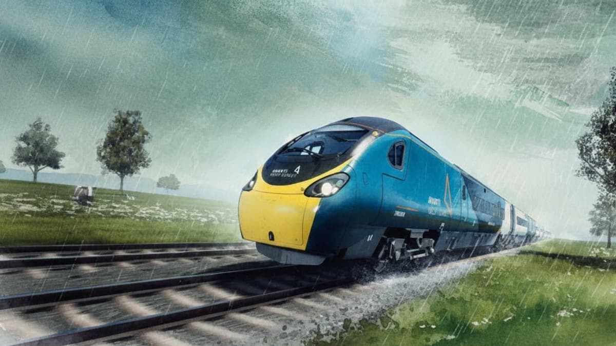 Avanti West Coast Pendolino tilting train