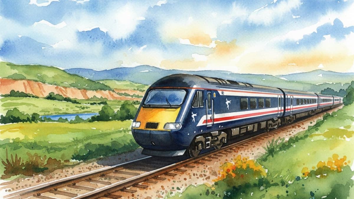 Class 43 HST (ScotRail) — Electric train operated by ScotRail