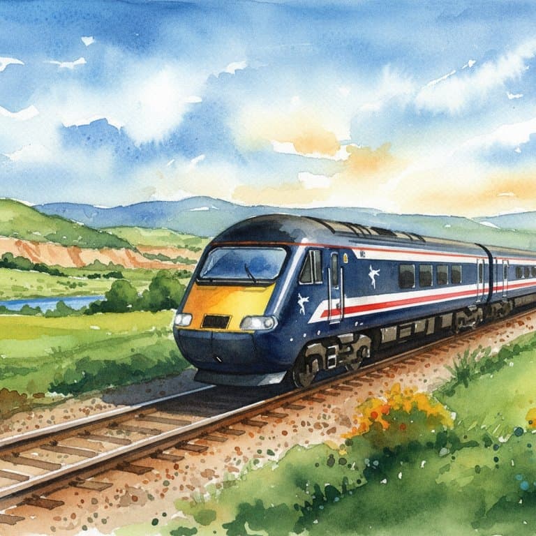 Class 43 HST (ScotRail) — Electric train operated by ScotRail