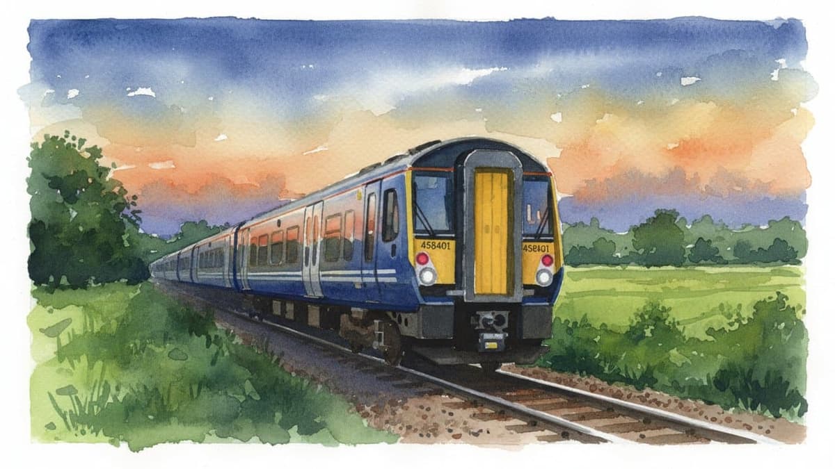 Class 458 Juniper — Electric train operated by South Western Railway