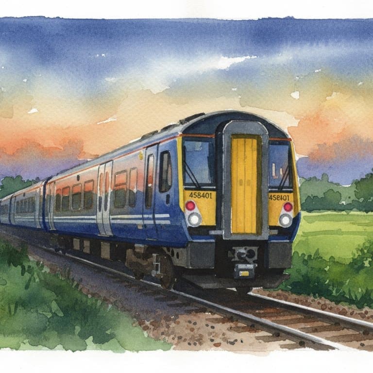 Class 458 Juniper — Electric train operated by South Western Railway