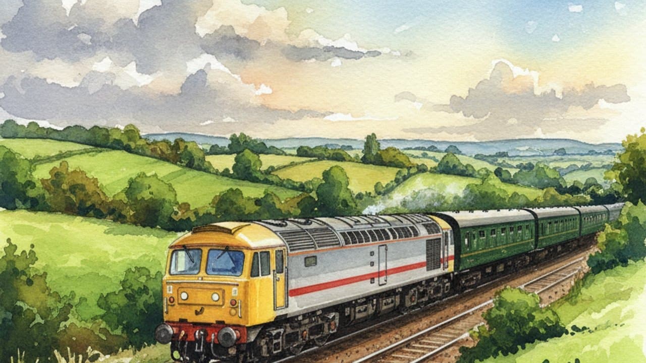 Class 47 Brushtype 4 — Diesel train operated by Heritage Railways