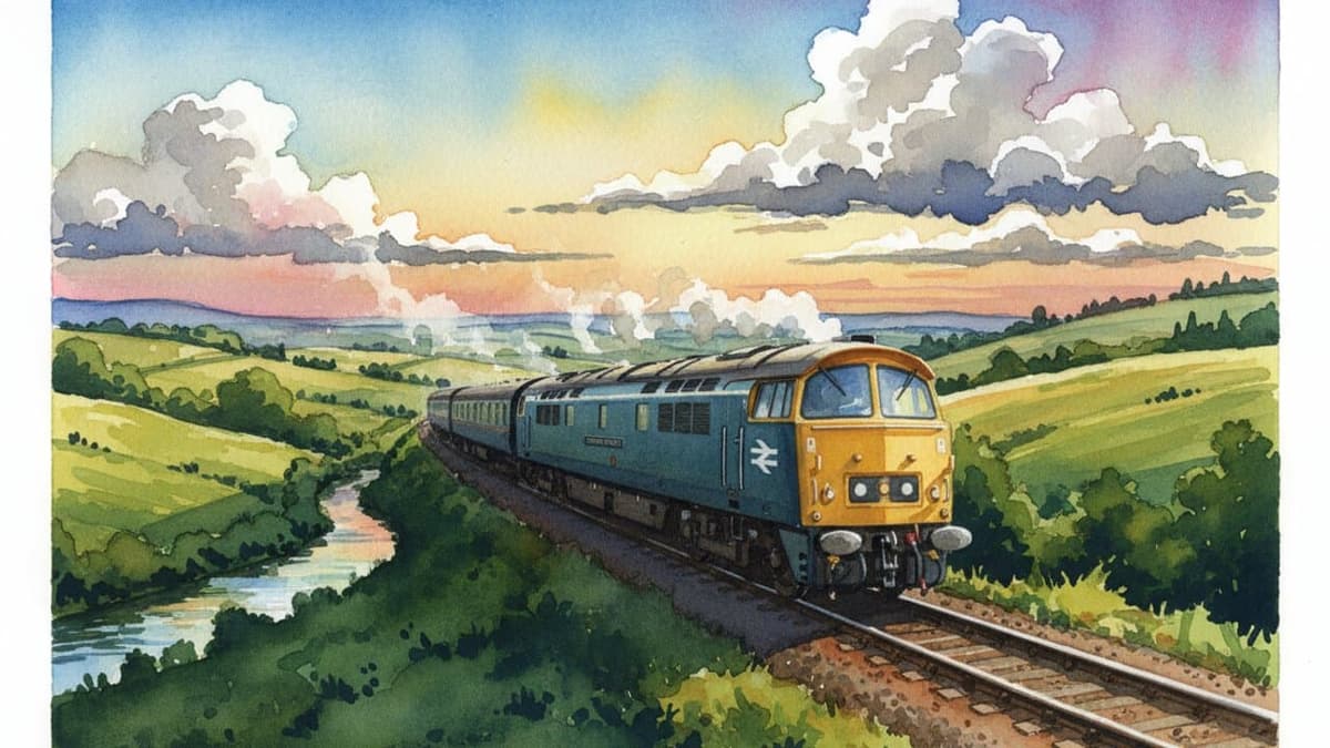 Class 52 Western — Heritage train operated by Heritage Railways