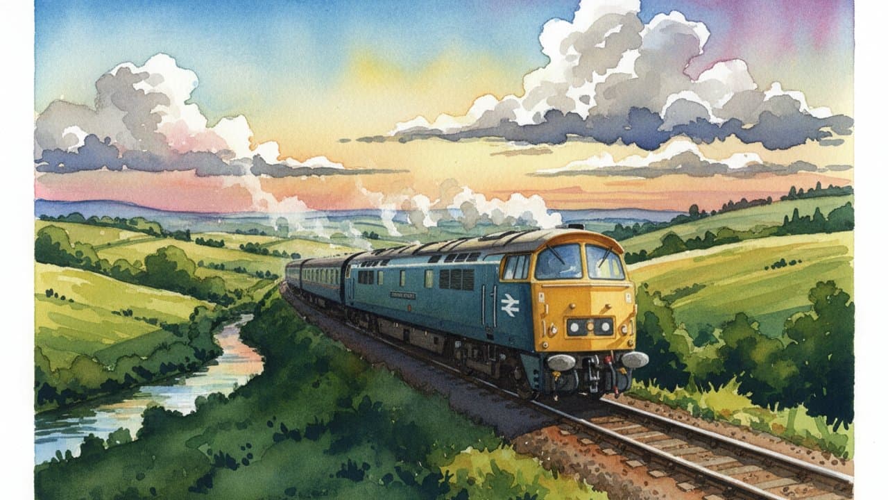 Class 52 Western — Heritage train operated by Heritage Railways
