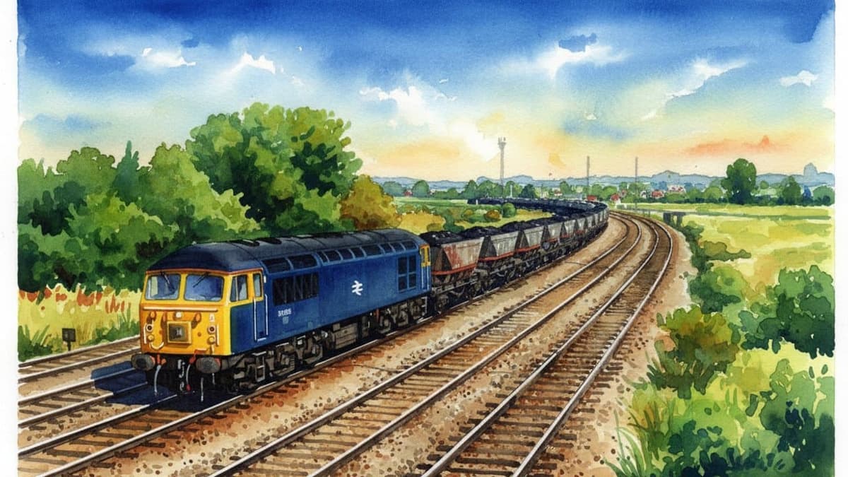 Class 56 Grid — Heritage train operated by Heritage Railways