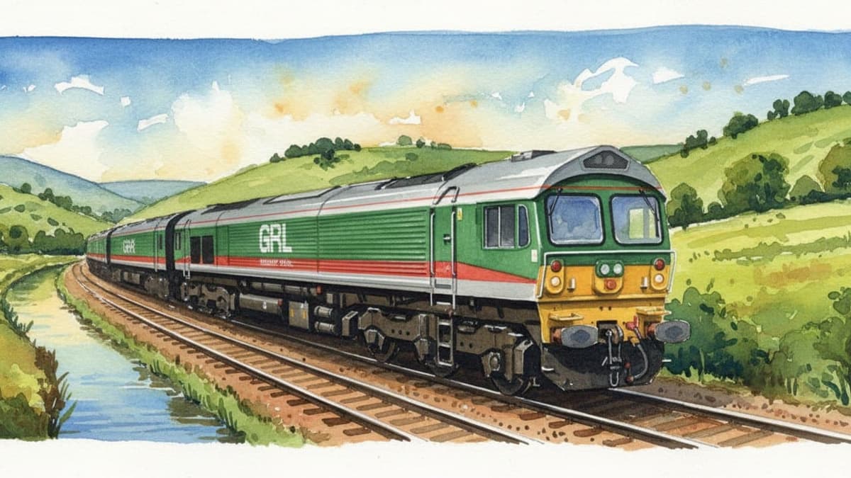 Class 59 Heavy Haul — Freight train operated by GB Railfreight