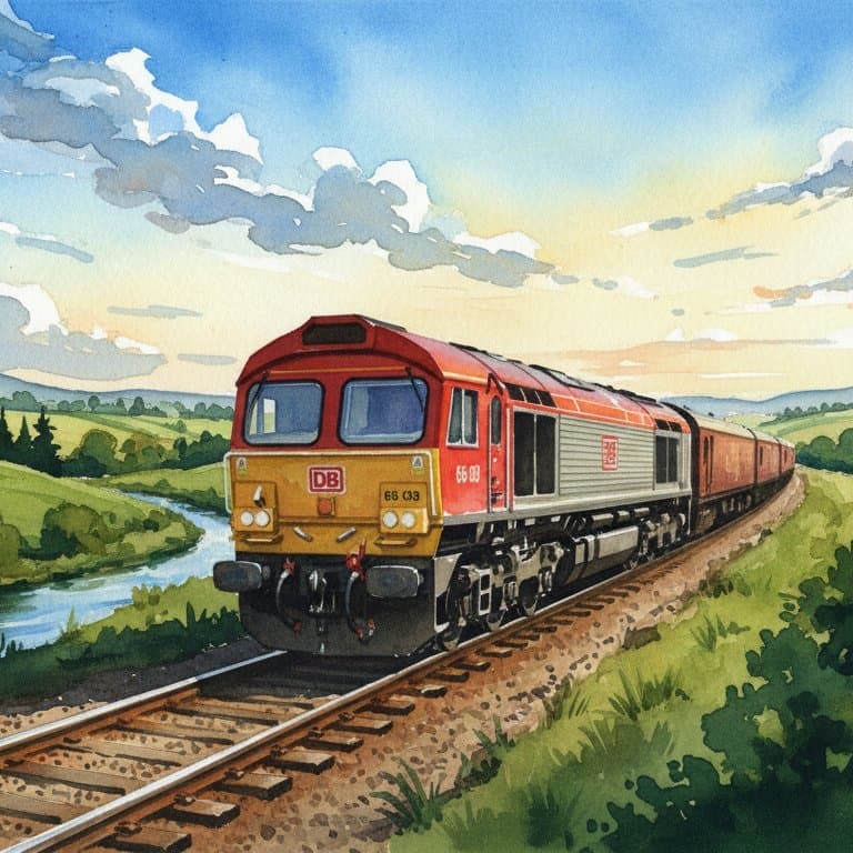 Class 66 (DB Cargo) — Freight train operated by DB Cargo UK