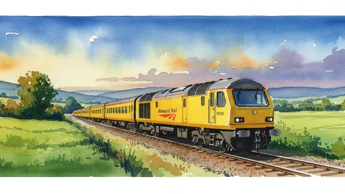 Class 67 DVT Hauler — Diesel train operated by Network Rail