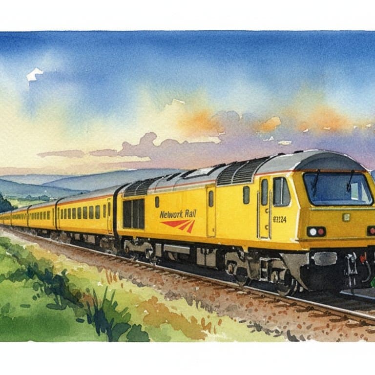 Class 67 DVT Hauler — Diesel train operated by Network Rail