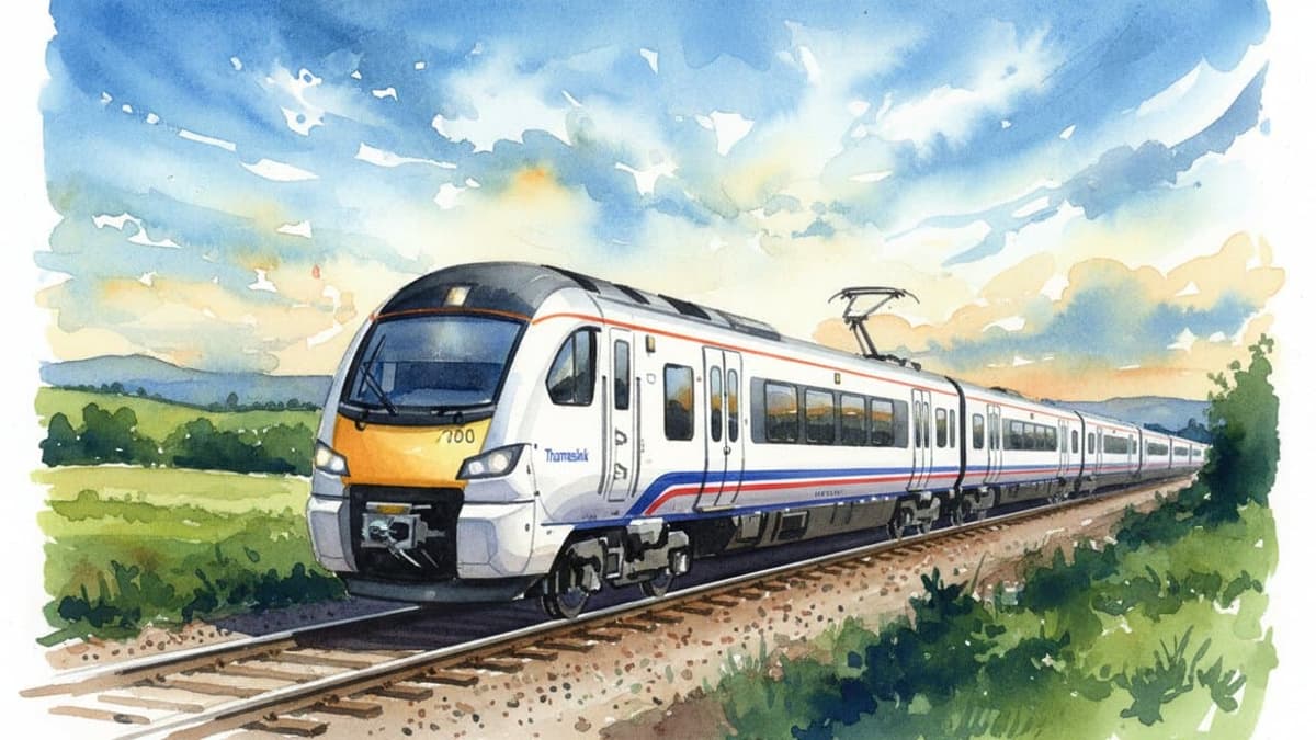 Class 700 Desiro City — Electric train operated by Thameslink