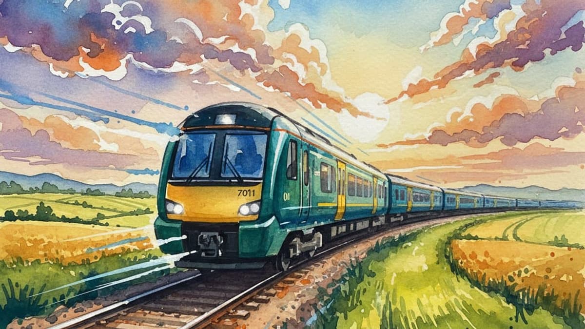 Class 701 Aventra — Electric train operated by South Western Railway