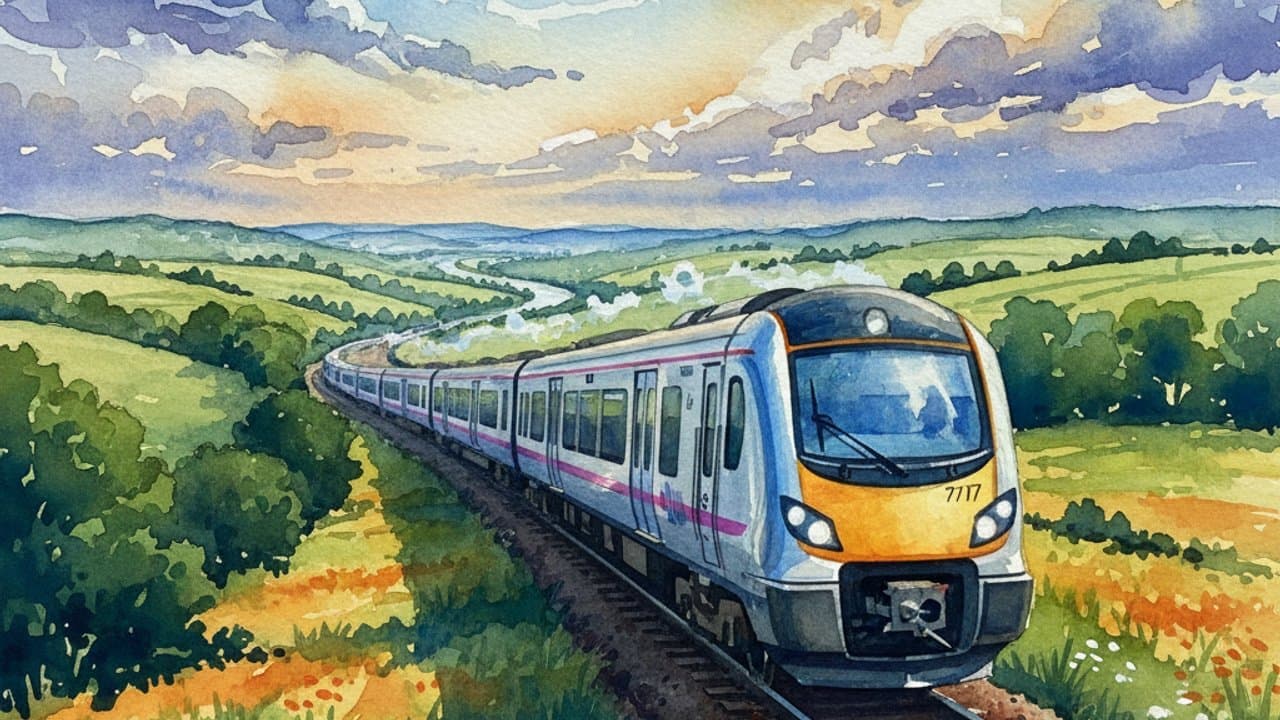 Class 717 Desiro City — Electric train operated by Thameslink
