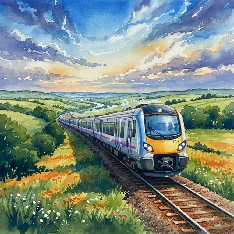 Class 717 Desiro City — Electric train operated by Thameslink