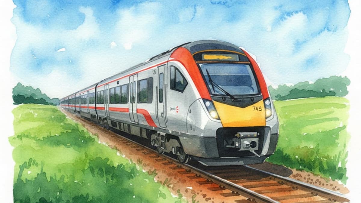 Class 745 FLIRT (bi-mode) — Electric train operated by Greater Anglia