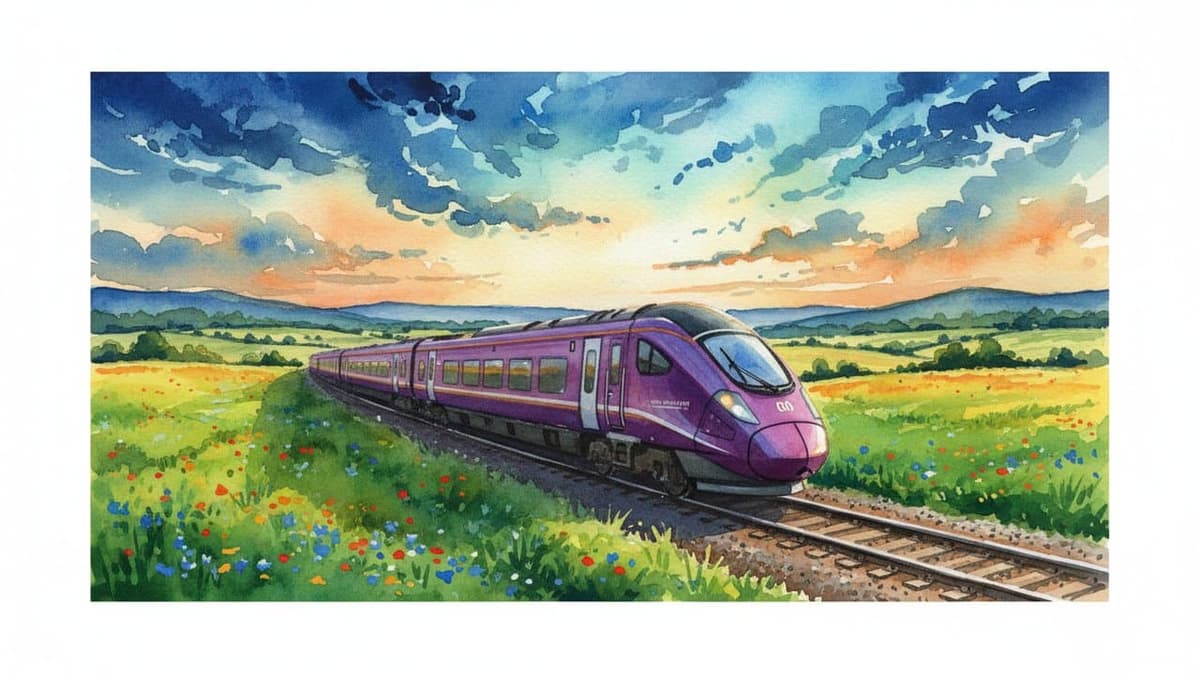 Class 810 Hitachi Aurora — Electric train operated by East Midlands Railway