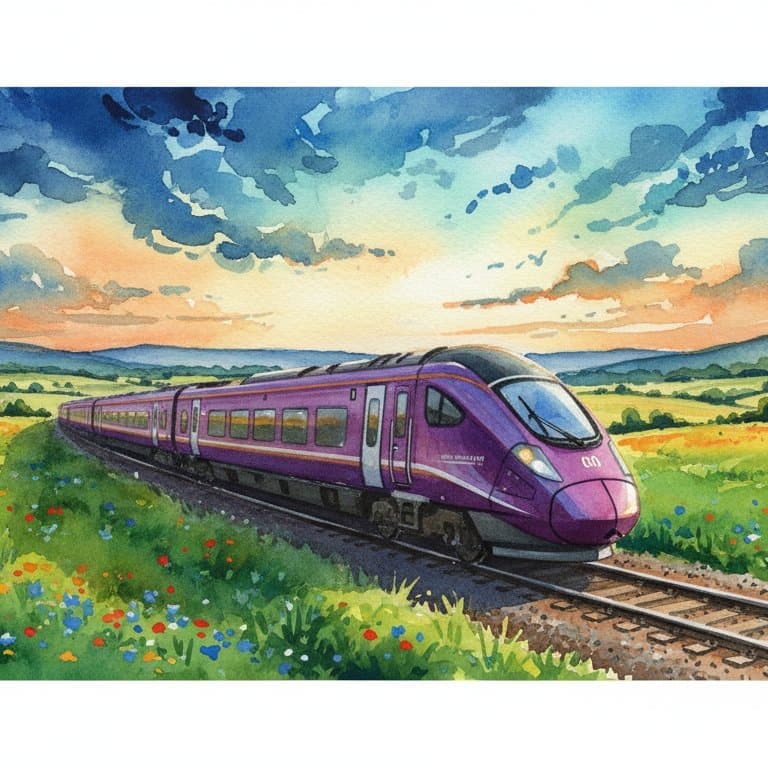 Class 810 Hitachi Aurora — Electric train operated by East Midlands Railway