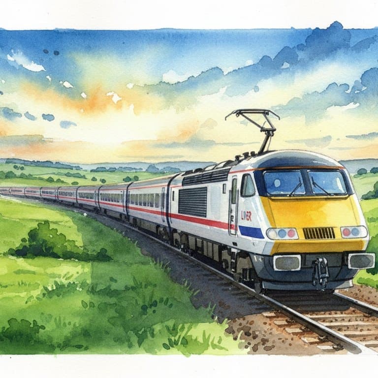 Class 91 InterCity 225 — Electric train operated by LNER