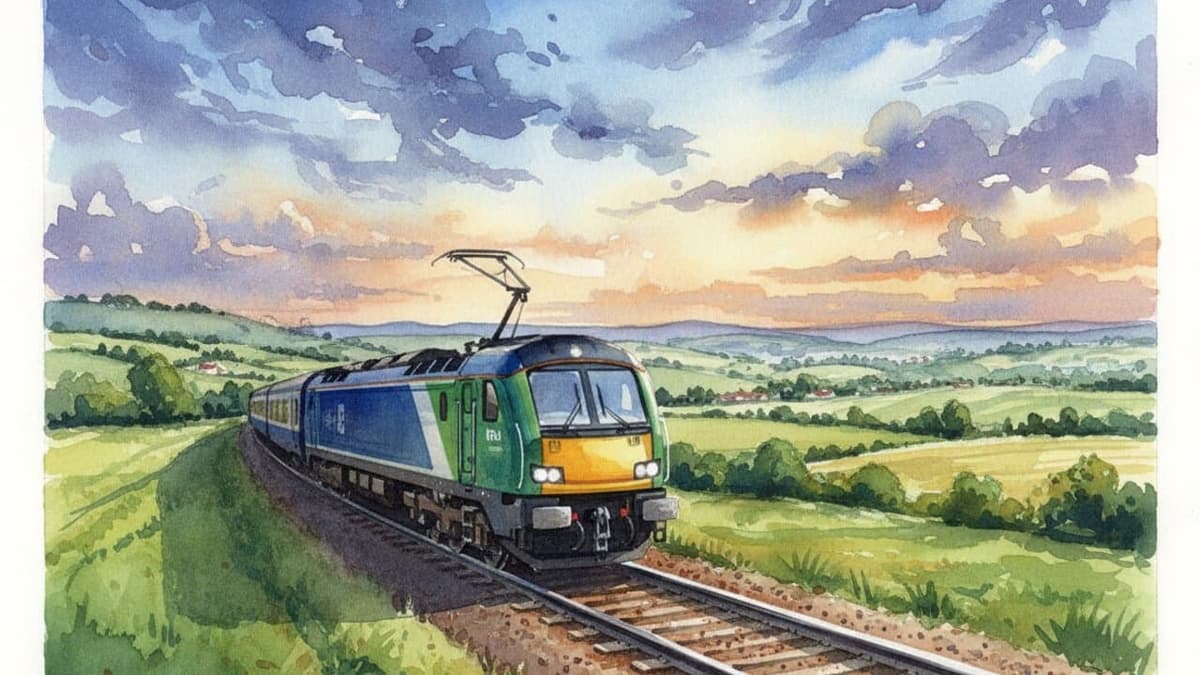 Class 99 HS2 Train — Electric train operated by Network Rail