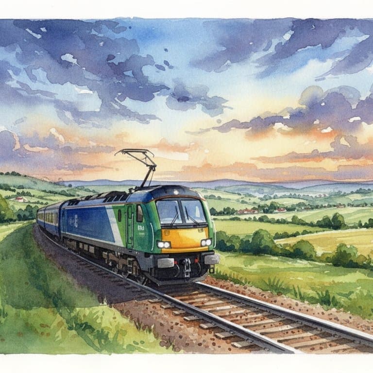 Class 99 HS2 Train — Electric train operated by Network Rail